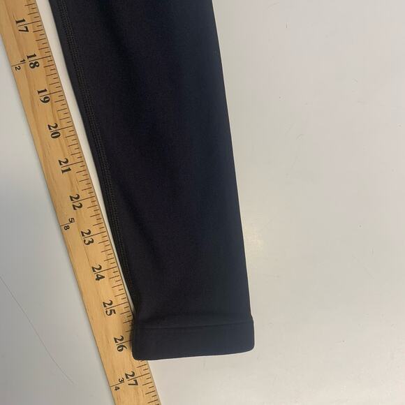 Under Armour Pants Womens Small Pull-on Black Stretch Baselayer - Picture 10 of 10